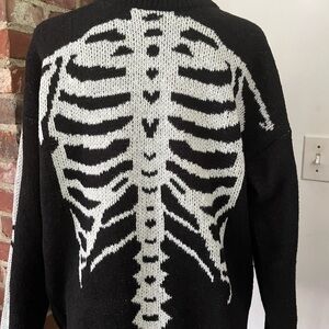 Skeleton sweater new size small men’s does not have tags still in the package